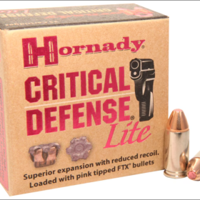Hornady Critical Defense 9mm for sale, this ammunition is primarily designed for self-defense purposes. Caliber: 9mm Luger (also known as 9x.......